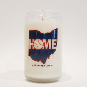 16oz Home Baseball Glassware Custom