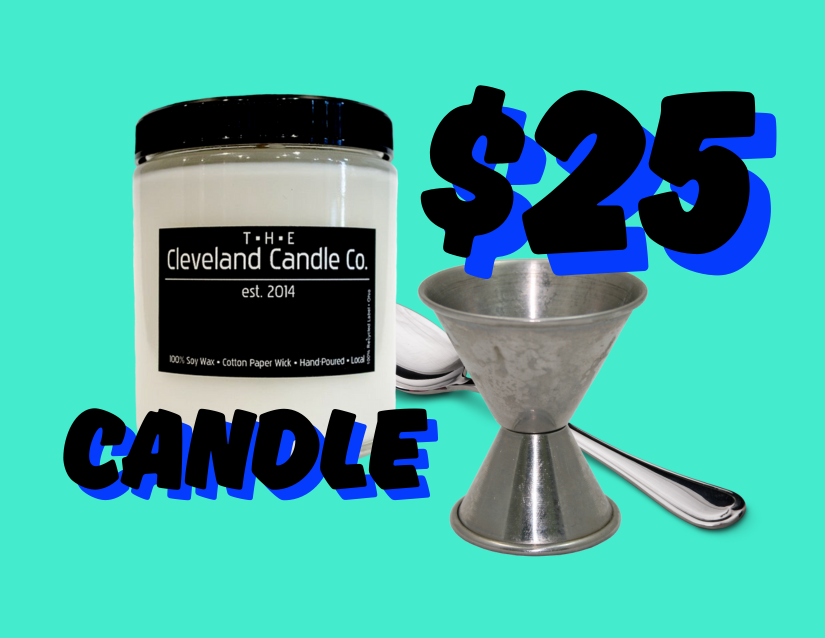 One Custom Candle at Narrows, MONDAY 4/21/25 @ 3PM