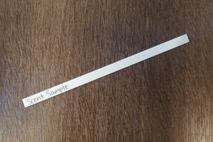 Cardamom Vanilla - Paper Sample Swatch