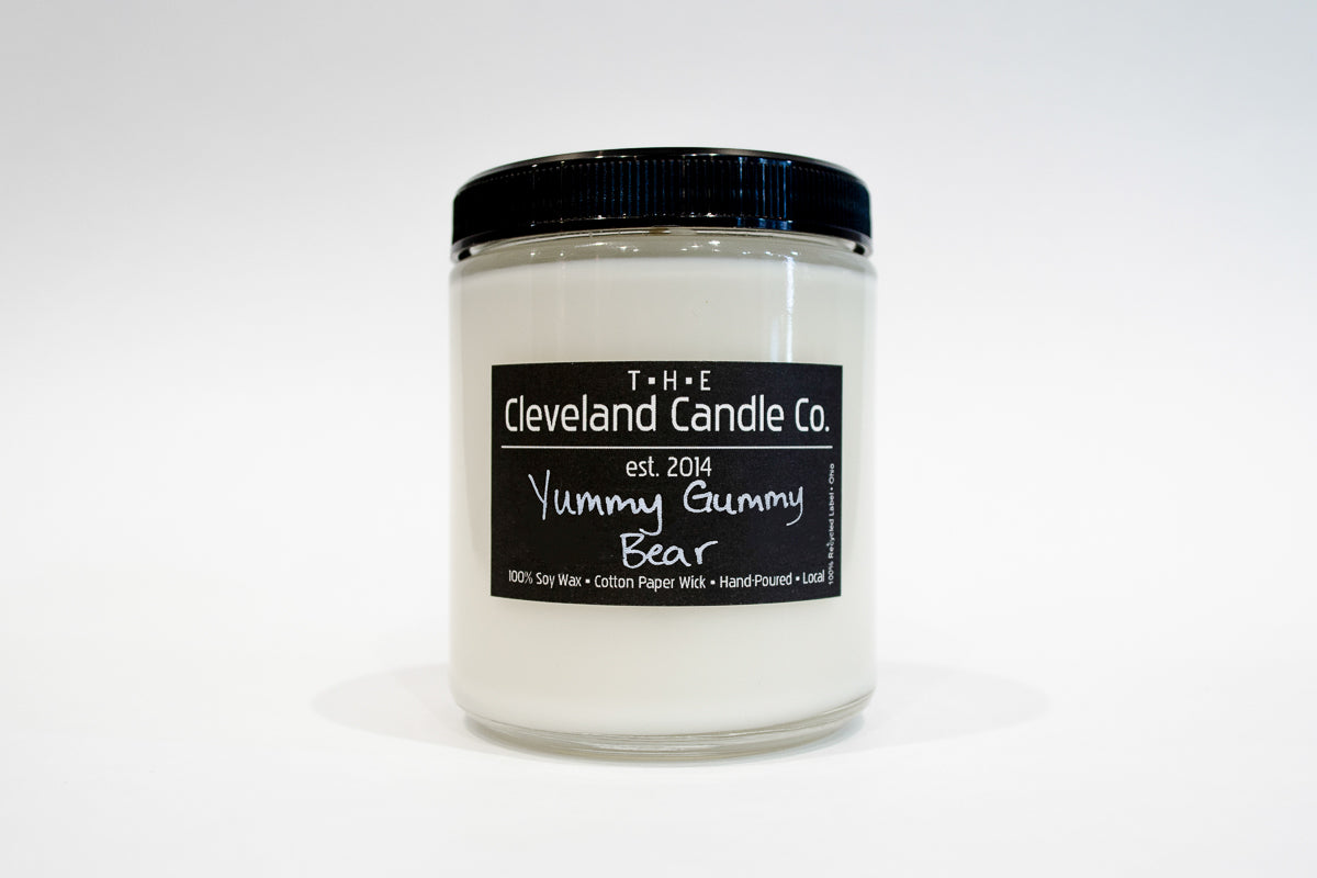 Scented Jar candle with Teddy bear on top │ Soy Wax Candle – Yui Brooklyn